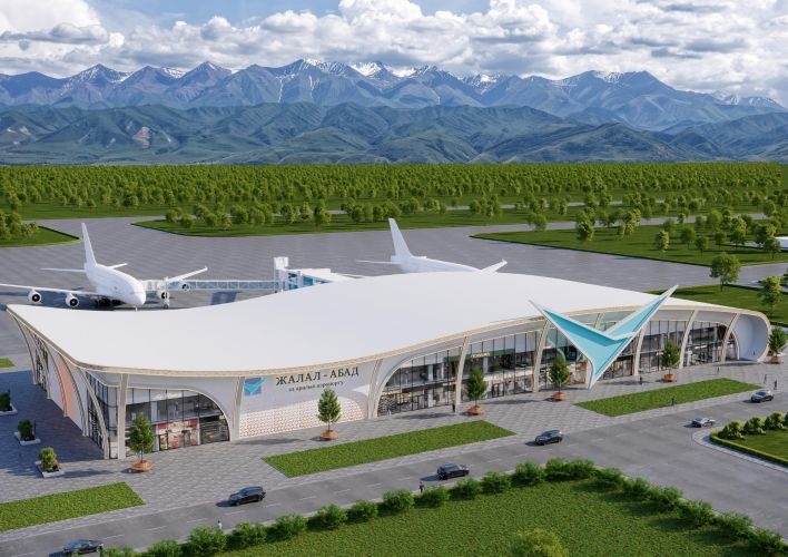 Jalal-Abad oburusundagi yangi xalqaro aeroporti 2027 yilda faoliyat yuritadi