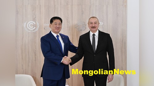 Президент Азербайджана: Баку доволен текущим уровнем отношений с Монголией