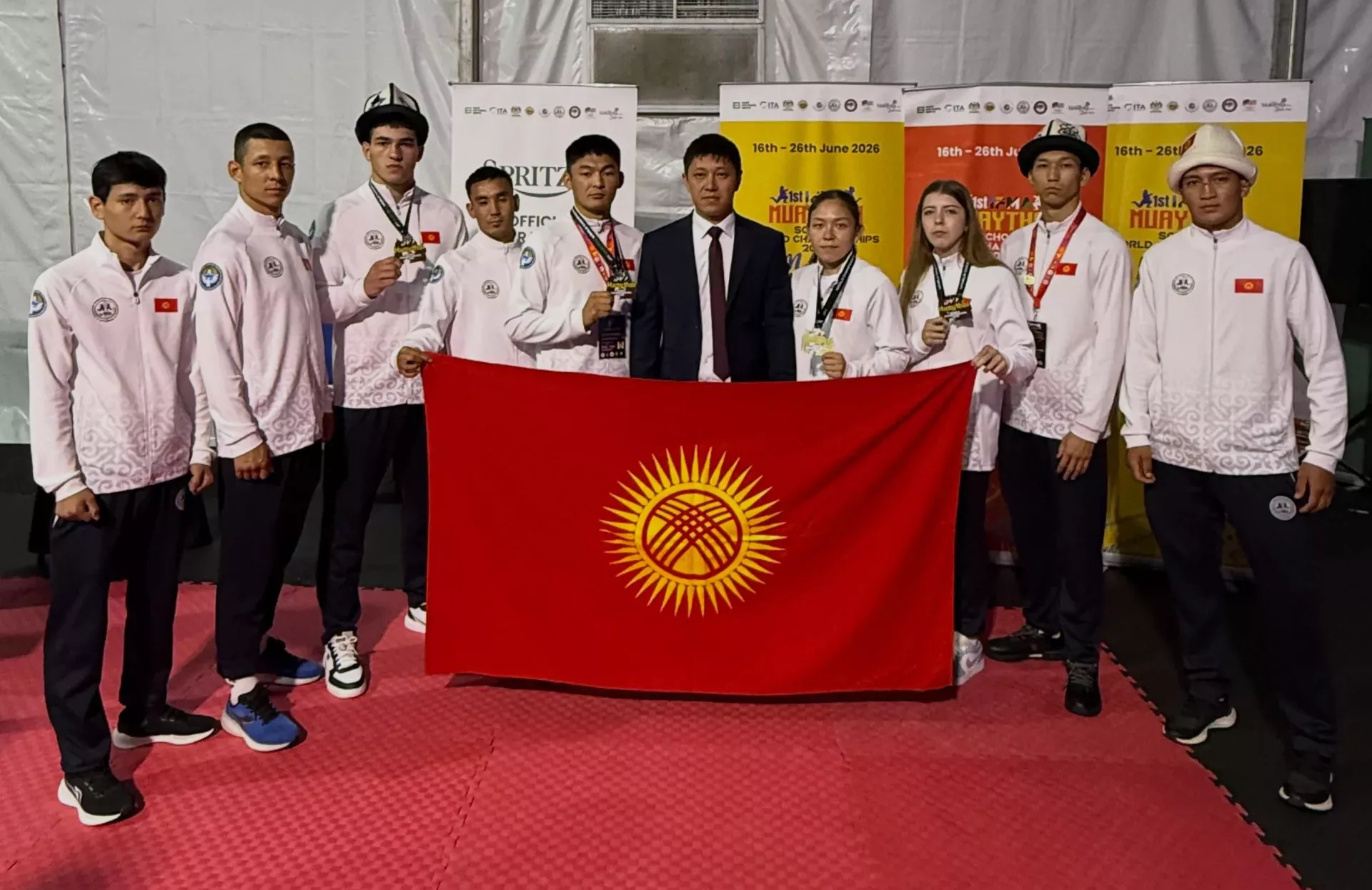 Сборная Кыргызстана взяла 4 медали на чемпионате мира по муай-тай