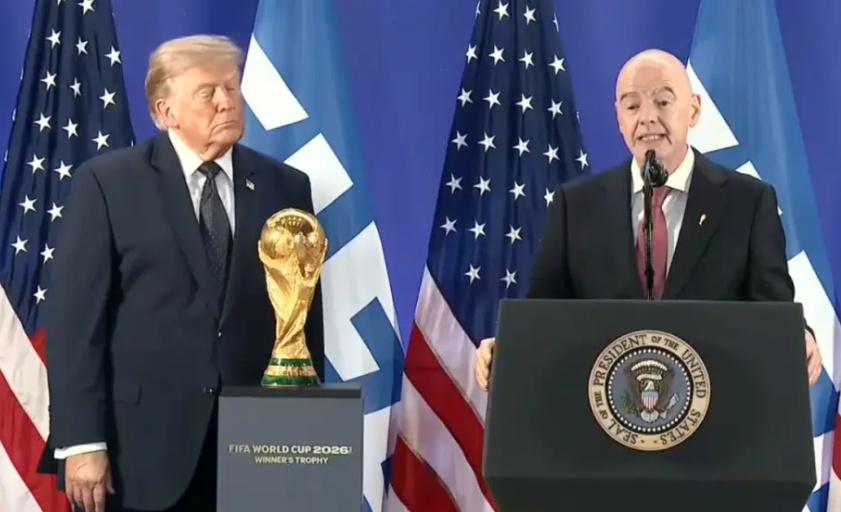Трамп жана FIFA президентинин ЧМ боюнча маалымат са press-конференциясы