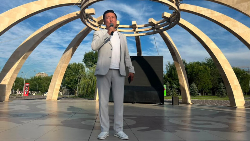 Бишкекте өткөрүлгөн ачык абадагы музыкалык кечтер