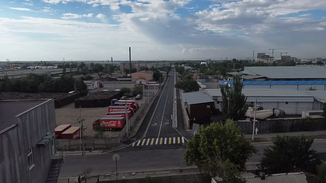 В Бишкеке открыта улица Лущихина после масштабного капремонта