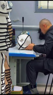 В колонии №27 шьют традиционные кыргызские головные уборы «ак калпак»