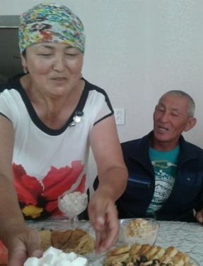 Алмазбек Урумкулов и Майрам Кыдыралиева